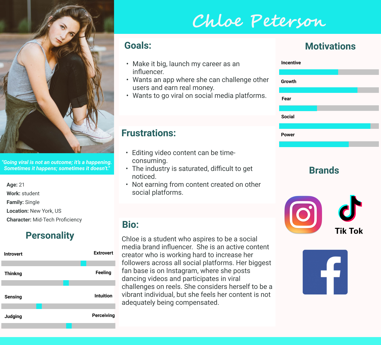Poosh User Personas